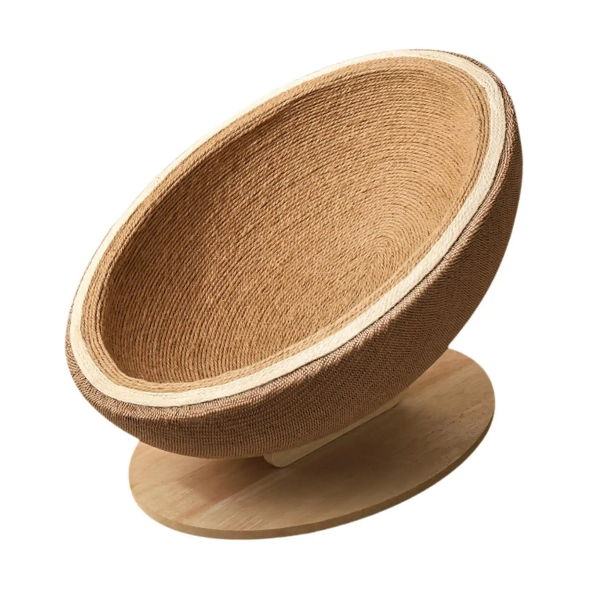 Cat Scratcher Board Cat Scratch Pad Bowl Luxury Versatile Furniture Protection Quake