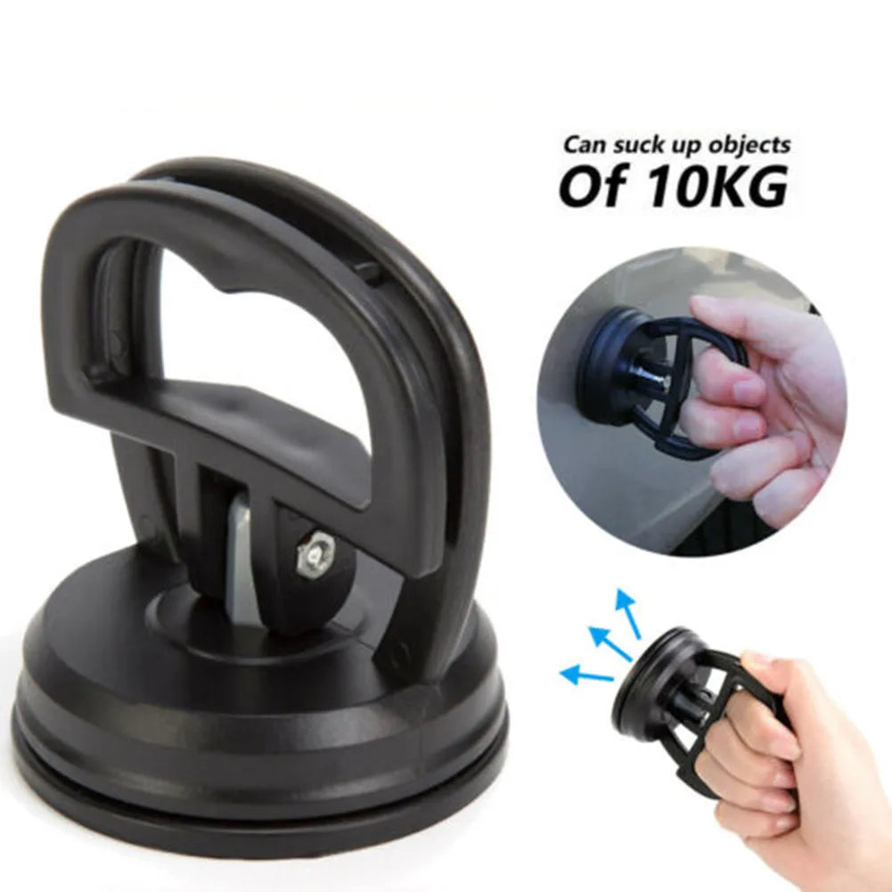 5.31*5.12*4.72in Suction Cup Lifter/Glass Puller Black Blue Bodywork Panel Plastic Red Sucker 1pc Tool 4.72in Remover Quake Black
