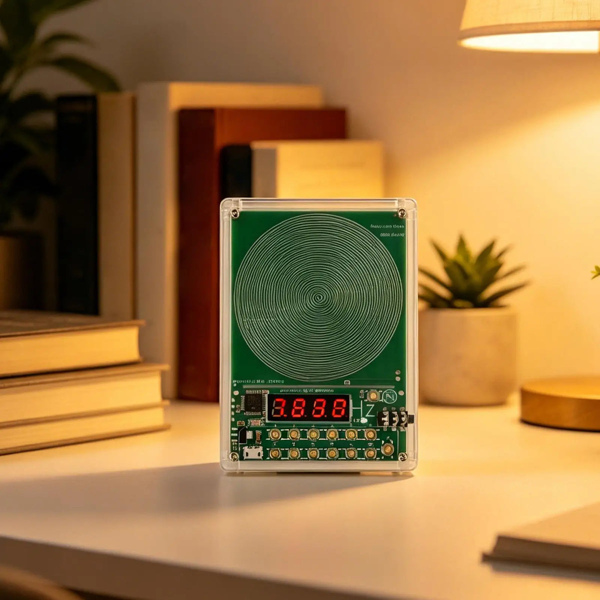 Frequency Generator 7.83hz USB Powered Sound Wave Resonance Device 0.1hz-100000hz Adjustable Calamity Frequency Generator Quake
