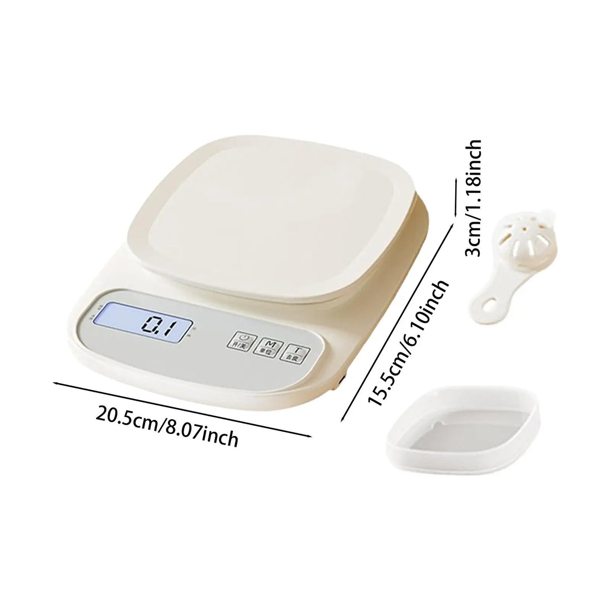 Food Kitchen Scale,Food Meat Scale,Electronic Display Pocket Small Plate,Food Coffee Scale,Digital Kitchen Scale for Cooking Quake