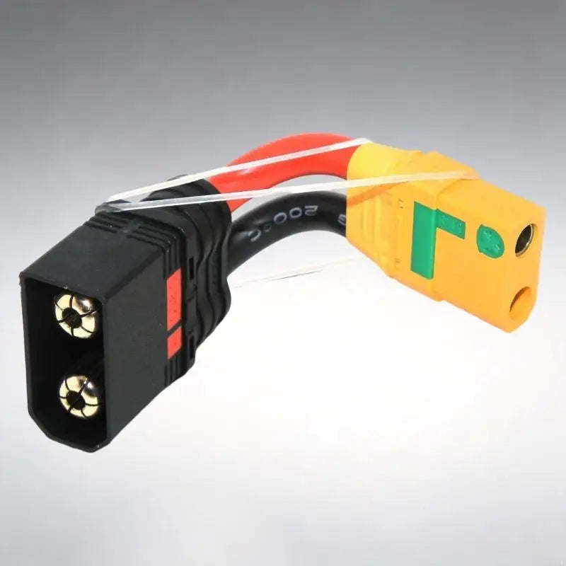 Battery Connectors Adapter Cable for XT90 and QS8 Setups, AntiSpark Design and Preassembled Construction for Matching K1KF Quake