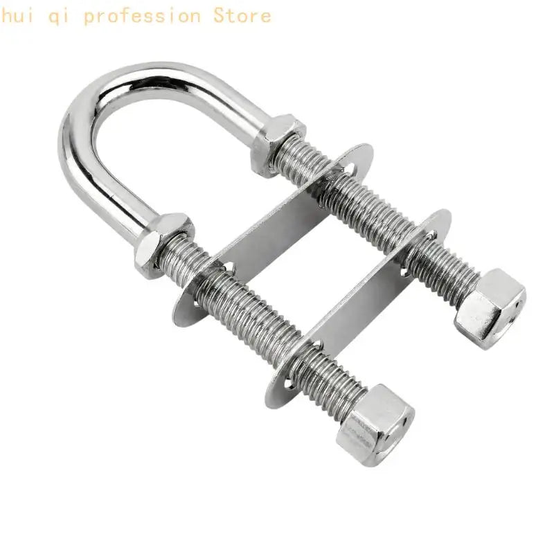 Adjustable Double-Clamp Rigging Clip for Wire Rope 4 Inch H8WE Quake D CN