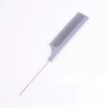 Professional Hair Tail Comb Professional Salon Hair Cut Comb Hair Styling Stainless Steel Spiked Salon Hair Care Styling Combs Quake gray