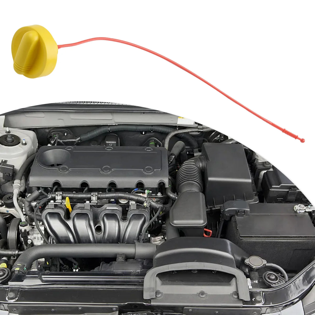 For Renault Engine Oil Level Dipstick with Cap 2004 2016 For For MK3 2005 2014 and Grandtour 2010 2016 Non UK Models Quake