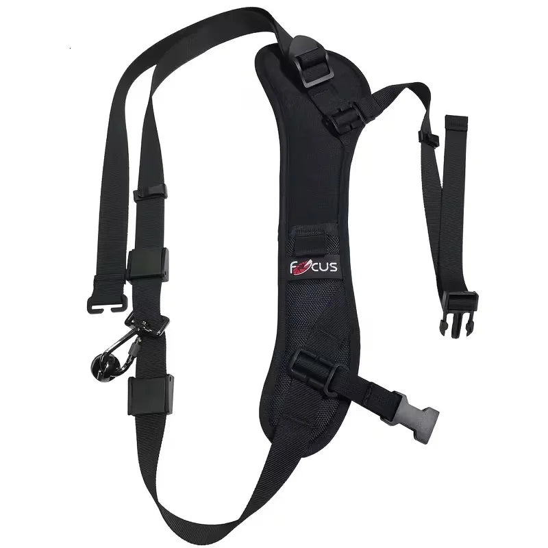 1pc DSLR F-1 Professional Shoulder Strap for Quick Shooters And Photographers,Single Shoulder Camera Strap For Camera DSLR Quake black