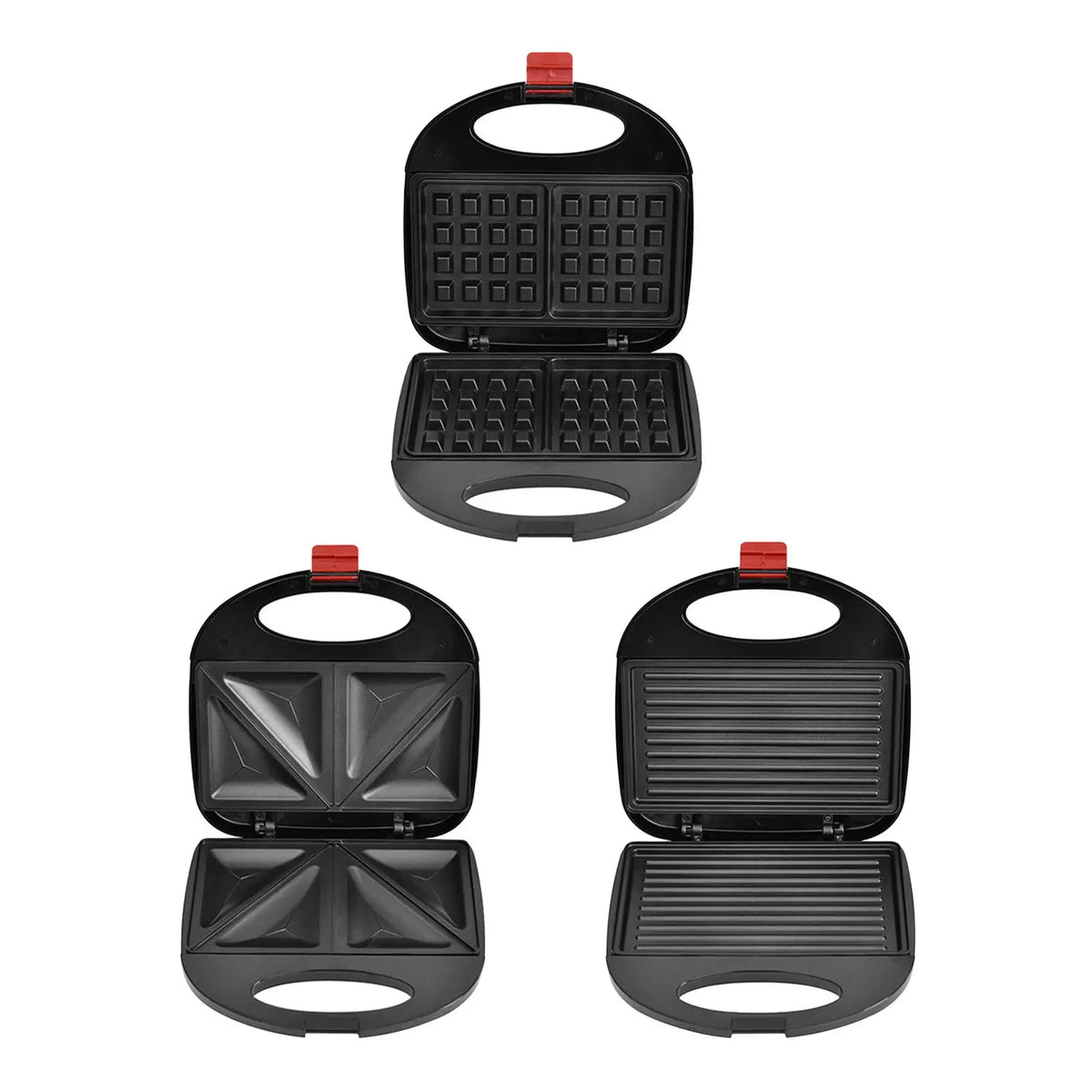 Mini Waffle Maker Machine Nonstick Plates Kitchen Tools Electric Sandwich Maker for Sandwich Muffins Pancakes Omelette Quake