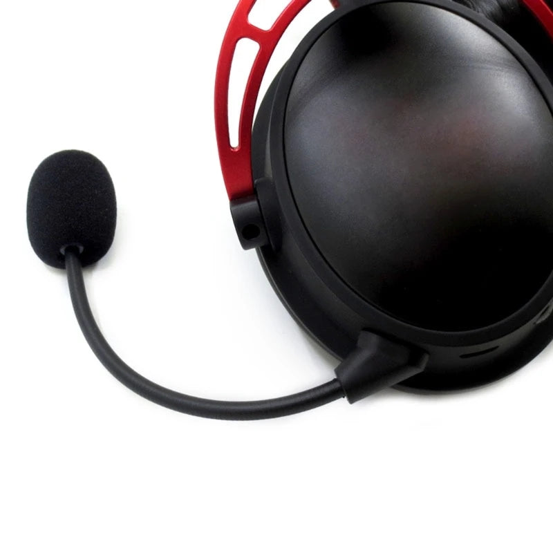 Microphone Replacement for HyperX Cloud Alpha Wireless Gaming Headset, Detachable Mic Boom with LED Mute Indicator on PC K1KF Quake
