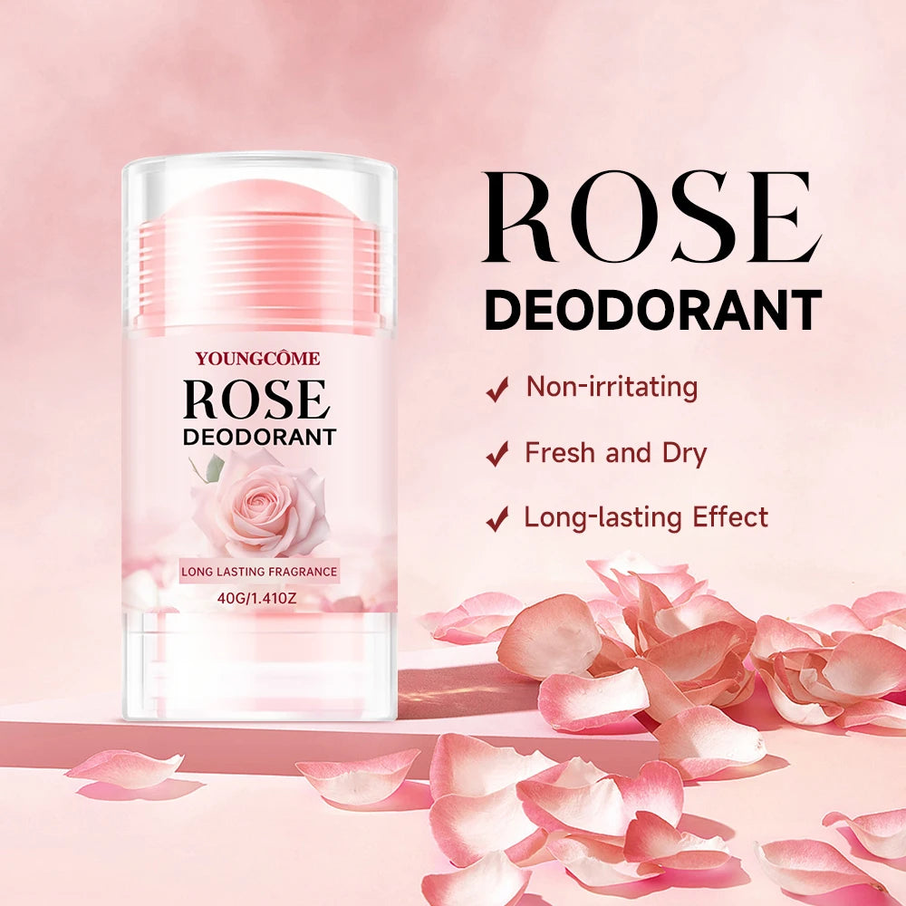 Women's Natural Anti Deodorant Body Care Stick Full Body Deodorant Smooth Stick 72 Hour Odor Control Stay Fresh Fade Body Odor Quake