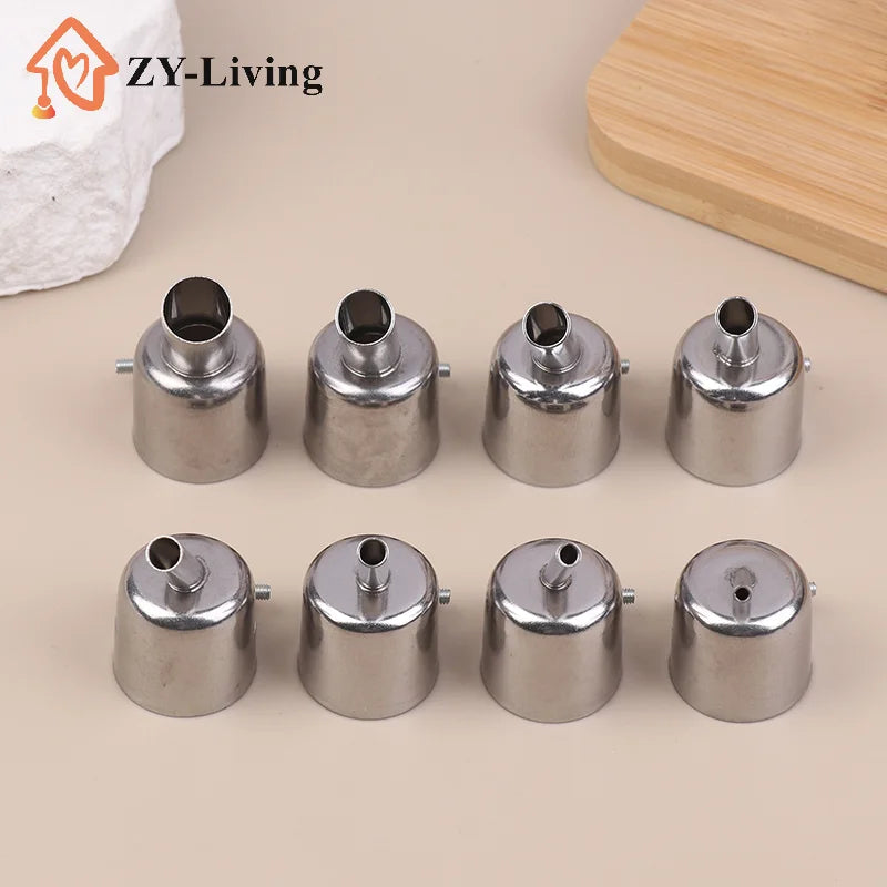 850 3/4/5/6/7/8/10/12MM Hot Air Nozzle 45 Degree Curved Angle Welding Nozzle For 850 Series Hot Air Rework Station Accessories Quake