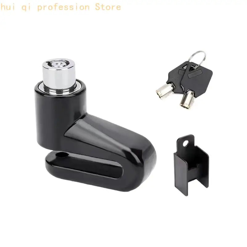 Aluminum Disc Brake Lock for Bikes Motorcycles Anti Theft Brake Lock H8WE Quake Black China Mainland