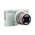 Soft Silicone Case for Canon PowerShot SX740 SX730 HS Camera Protective Shell Skin Cover Armor Case Bag Camera Accessories Quake Green