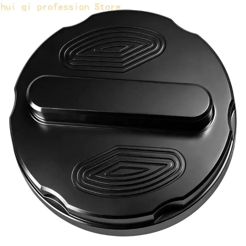 Motorcycle Cap Cover for ADV GIORNO Machined Detail and Tool Fit H8WE Quake Black CN