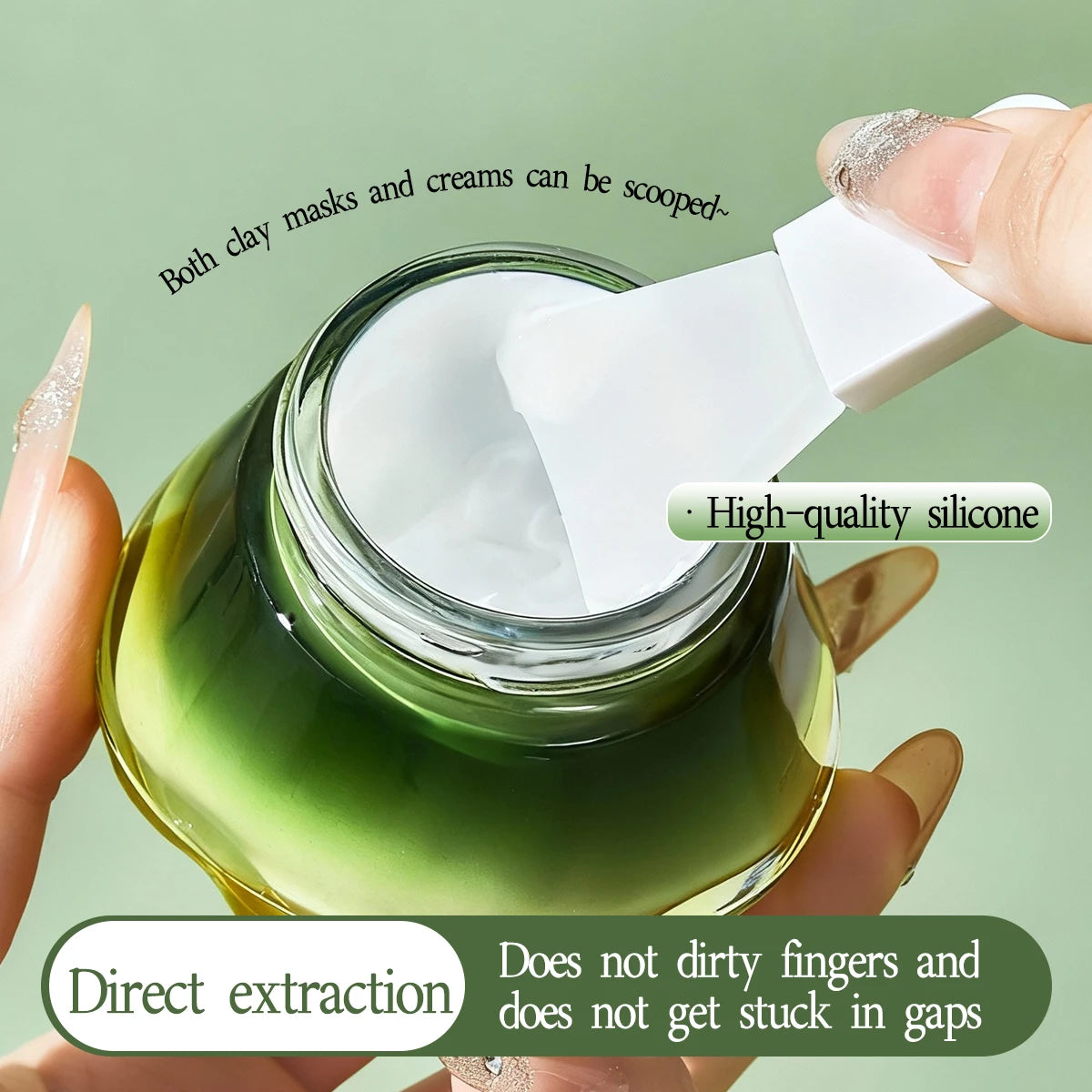 Silicone Mask Brush Soft-tipped Brush Silky Smooth Application Dedicated Makeup Brush Beauty Tool Quake