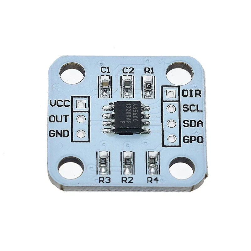 2pcs AS5600 Magnetic Encoder Induction Angle Measurement Sensor Module 12bit High Precision Quake