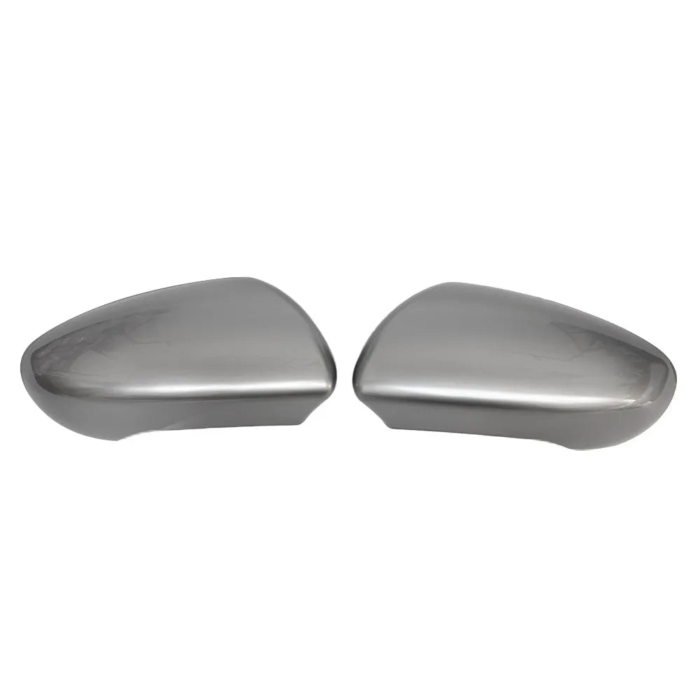 For Nissan Qashqai 2007-2014 Car Rearview Side Mirror Cover Wing Cap Exterior Door Rear View Case Trim Replacement Shell Gray Quake Silver