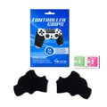 Guardz Rubber Anti Slip Sticker Performance Grip for PS4 Controller Quake black