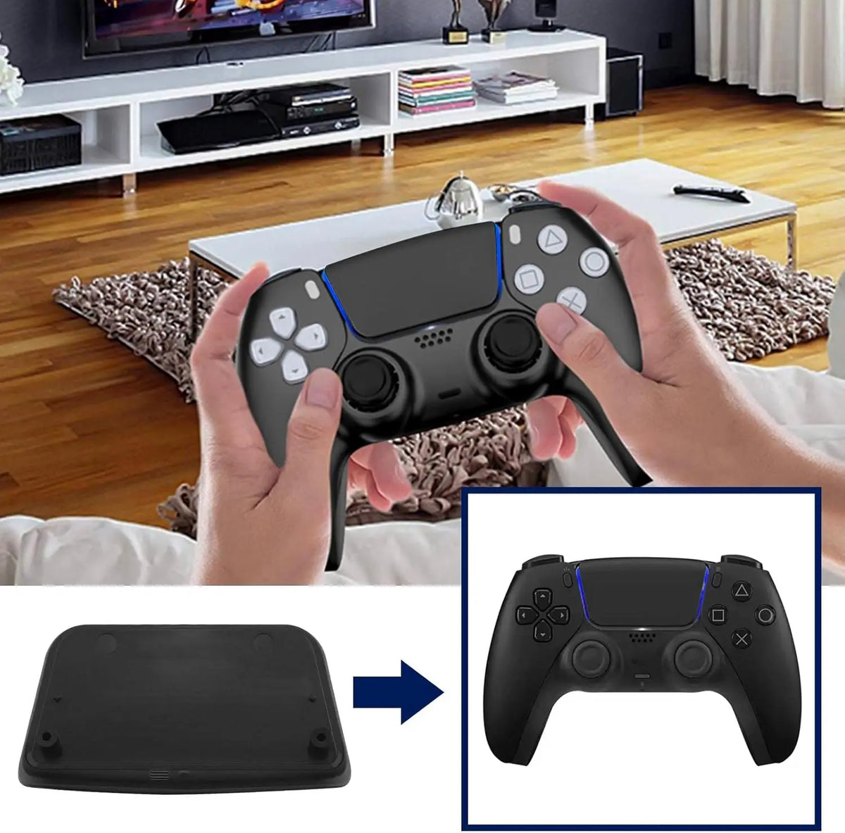 1 Piece Touch Plastic Replacement Touch Panel Touch Pad for DualSense 5 PS5 020 Controller Quake