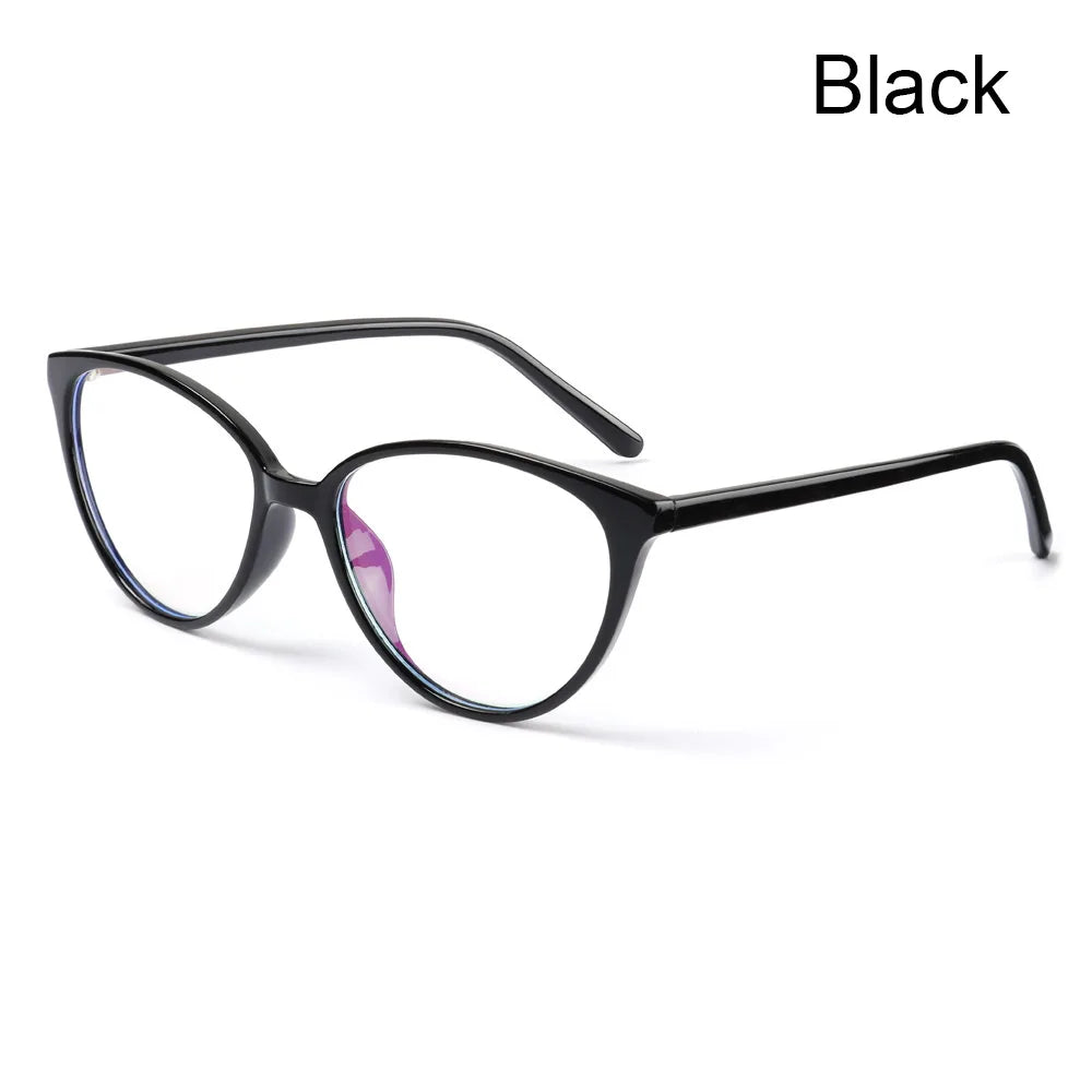 New Anti Blue Light Glasses Computer Goggles Fashion Clear PC Frame Eyeglasses Blue Rays Blocking Eyewear Vision Care Glasses Quake black