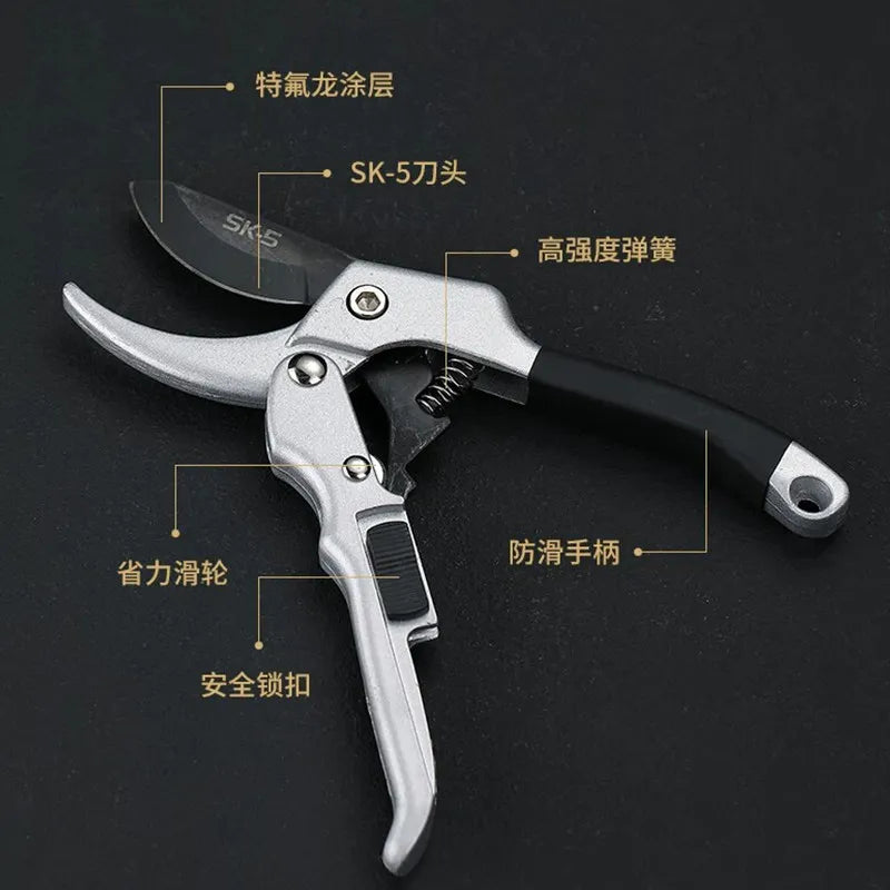 Stainless steel sk5 steel tea scissors, hard tea brick, tea crusher, tea ceremony tea needle, classy tea knife, tea prying tool Quake