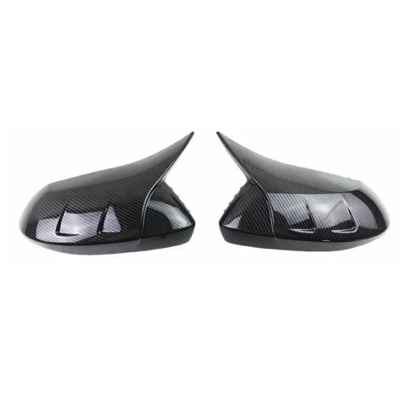 For Toyota Corolla 2019-2023 Car Rearview Side Mirror Cover Horn Wing Cap Exterior Door Rear View Case Trim Shell Housing Add on Quake Carbon