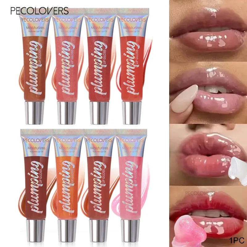 Moisturizing Lip Gloss with Shimmer, Nourishing Effect & Long-Lasting, Hydrating Liquid Lip Shine Oil, All Skin Types Compatible Quake