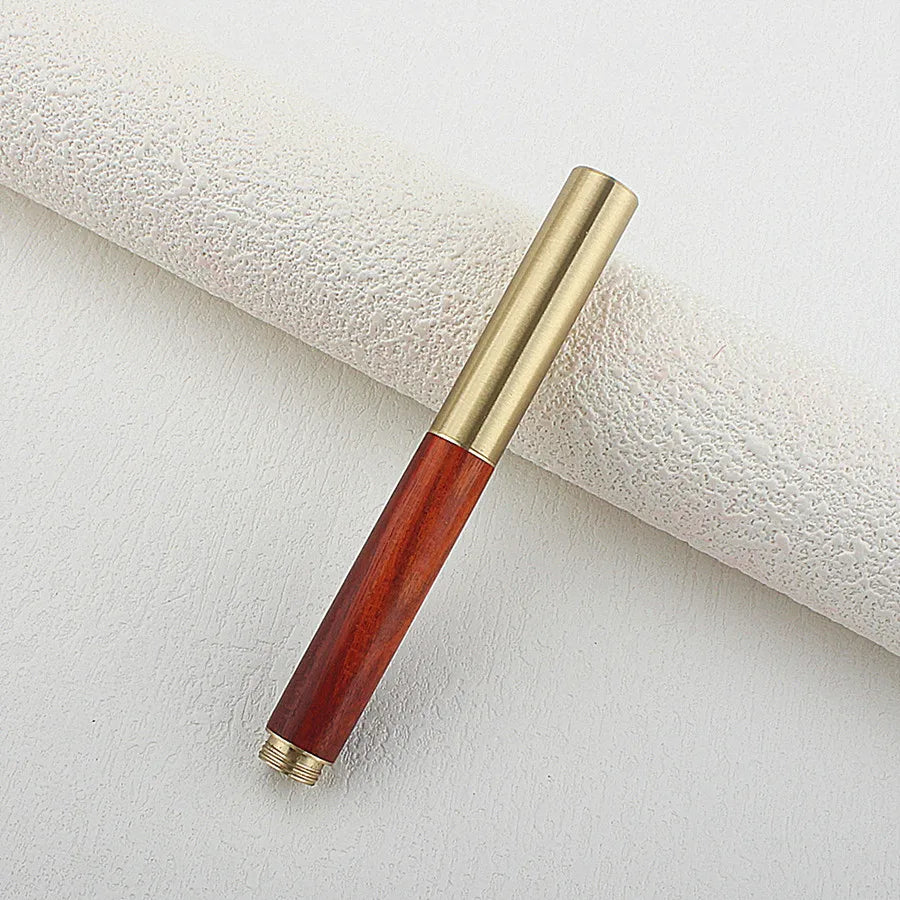 Mini Wood Business Office Student School Stationery Supplies EF 0.38mm Nib Fountain Pen School Supplies Stationery Quake 669-6 Fine 0.5mm
