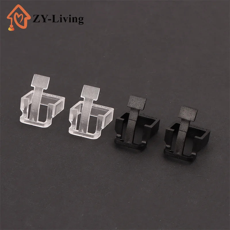 10Pcs Network Cable Crystal Head Buckle Replaceable RJ45 Plug Protective Cover Latch For RJ45 Cable Repaire Parts Quake
