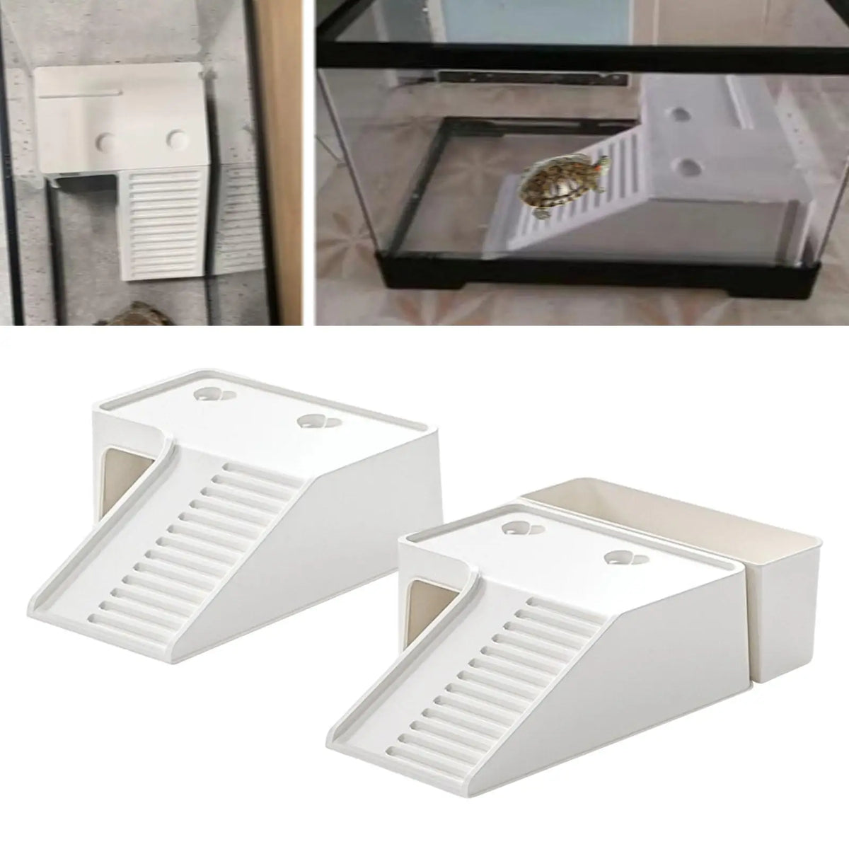 for Turtles, Terrace, Turtle Ramp, Reptile Habitat for Bearded Dragon Quake