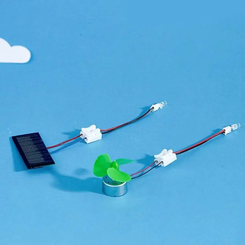 DIY Educational Science Experiment Set For Kids To Learn Physics And Renewable Energy With Solar Wind Power Models K1KF Quake