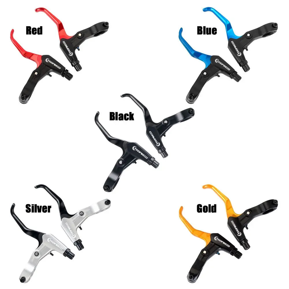 5 Colors Disc Brake Set Ultralight MTB Mountain Bike V/Disc Brake Lever Cycling Brake Levers BMX Brake Handle Quake