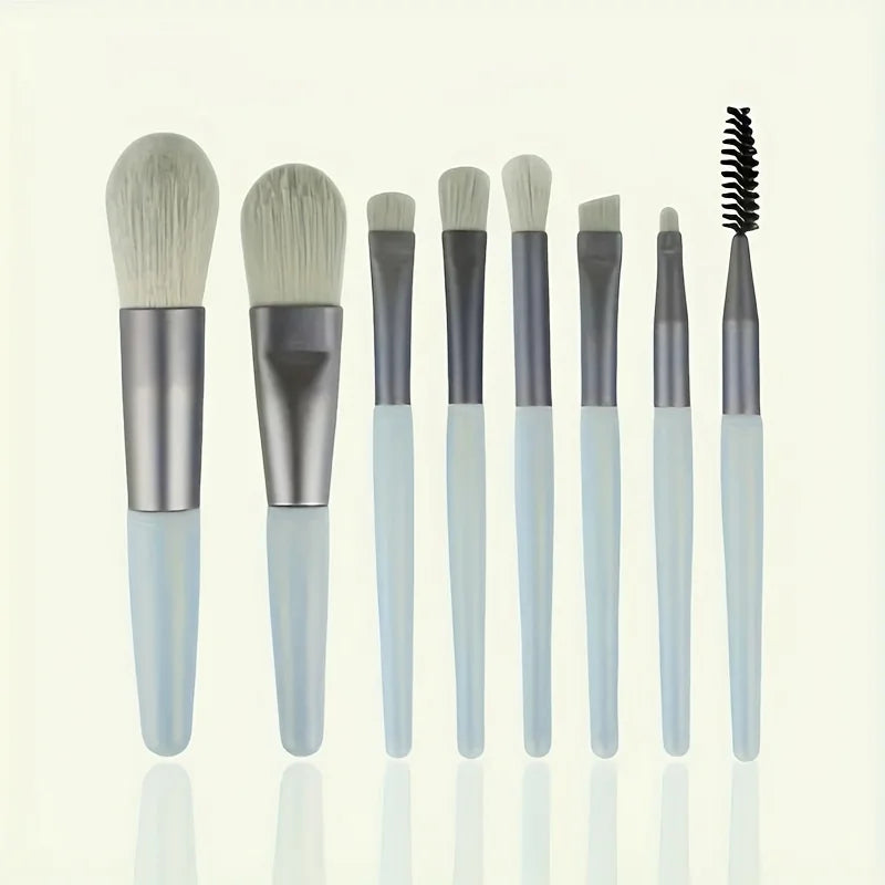 Makeup Brushes 8-29Pcs Makeup Kit Professional Women Cosmetic Soft Powder Brush Eyeshadow Foundation Full Set Travel Beauty Tool Quake 8pcs Green