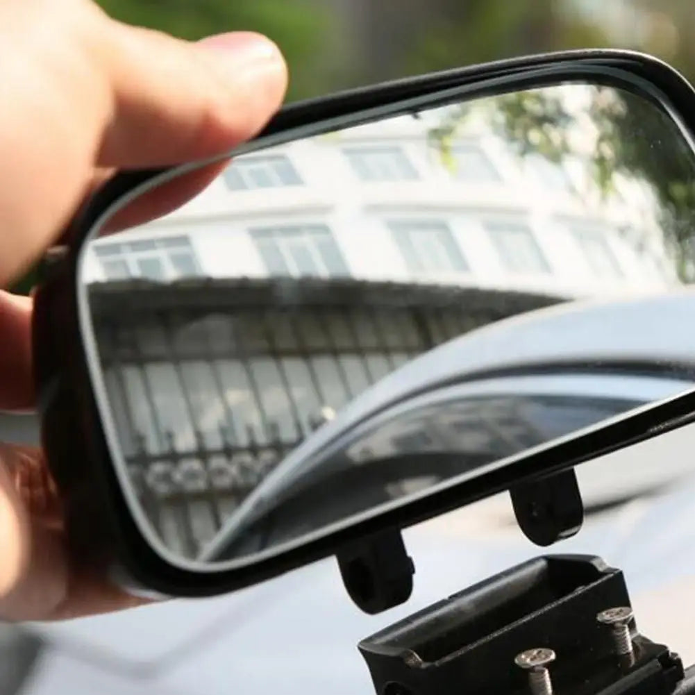 Adjustable Blind Spot Mirror Universal Car Side Rearview Mirror Blind Spot Mirror with Adjustable Angle for Simple Installation Quake