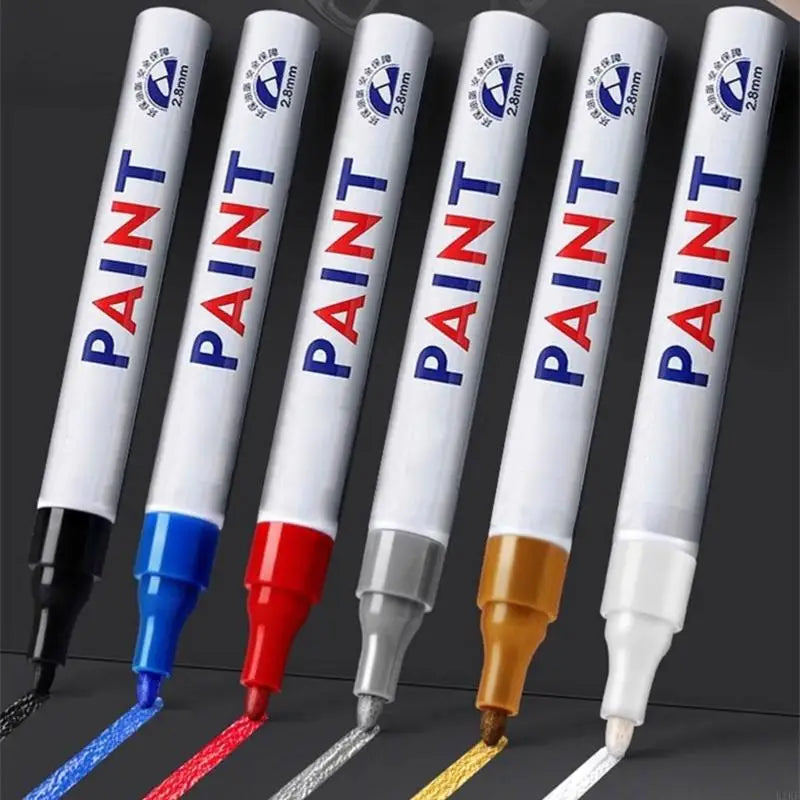 Outdoor Stone Monument Paint Pen Waterproof Sunproof Paint Marker For Drawing Coloring On Gravestones And Tombstone K1KF Quake