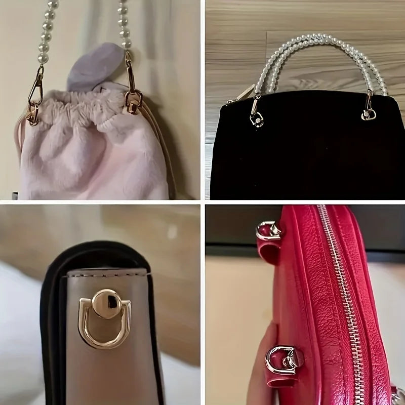 10pcs, Bag Modification Accessories, Hardware Accessories, Suitable for Bags and Phone Cases, with Screw Accessories Quake
