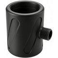 1pcs Upgraded Men's Shower Head, Universal Bathroom Heated Massager, Handheld Coarse Hole Design, Durable And Easy To Install Quake Black
