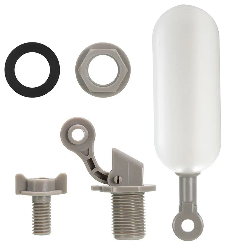 Plastic Water Tank Side Entry Hydraulic Float Valve Automatic Mini Floating Ball Valve Quake