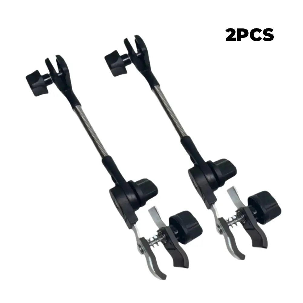 Fishing Umbrella Holder 360 Degree Adjustable Clamp Bracket Portable Sunshade Mount for Fishing Chair Camping Beach Quake 2pcs