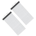2pcs 30 Strand Drum Spring Steel Wire Half Snare Drum Wire for Snare Drum or Cajon Box Drum Accessories Quake 2PCS 30Strands