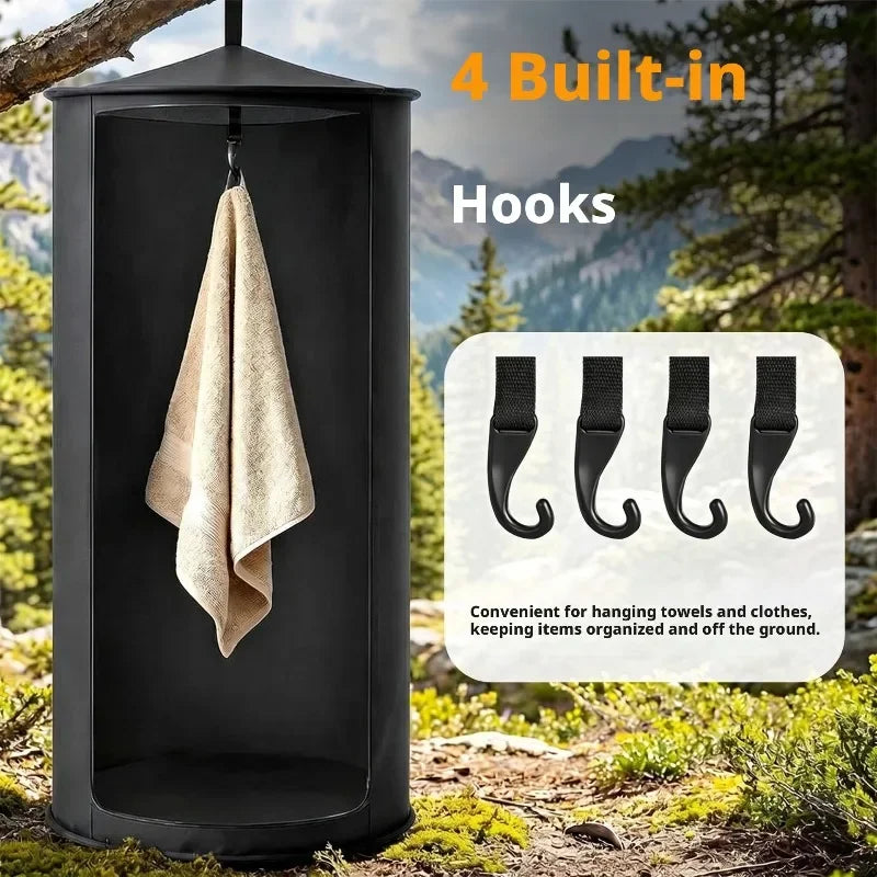 Instant Pop Up Privacy Tent Portable Outdoor Camping Shower Changing Toilet Shelter Fit Car Trunk Privacy Protection Tent Quake