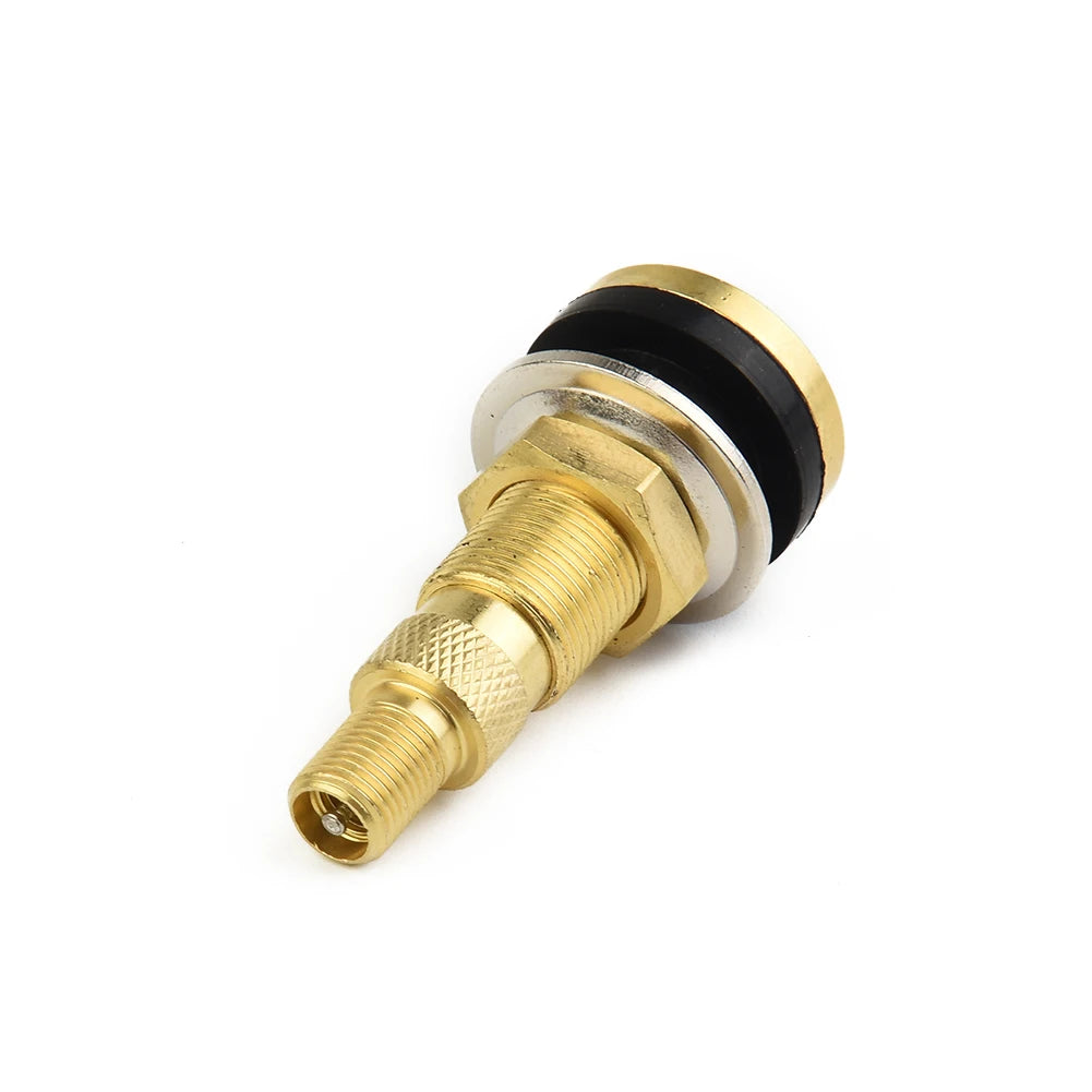 For Vehicle Tractor Tire Valve Stem Pack TR618A 16mm 2PCS/Set Air Liquid Tubeless Copper Quality Practical For Quake
