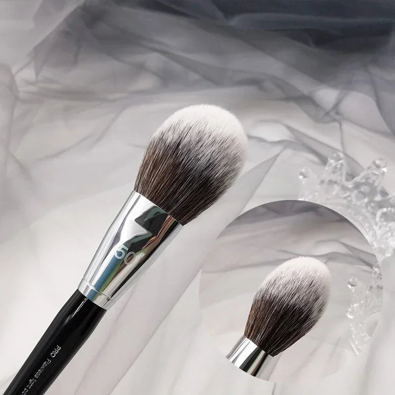 1Pc Large Cosmetic Soft Powder Blush Brush Makeup Brush Tool Make Up Face Cheek Cosmetic Beauty Smooth Hair BrushTool Quake Default Title