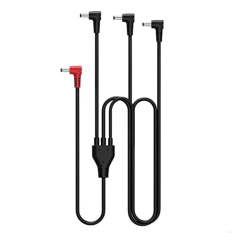 Fan Clothing Spare Cable 3.8X1.35Mm PVC Power Splitter Cord for Hot Weather Commute and Daily Carry K1KF Quake 1 to 3 CN
