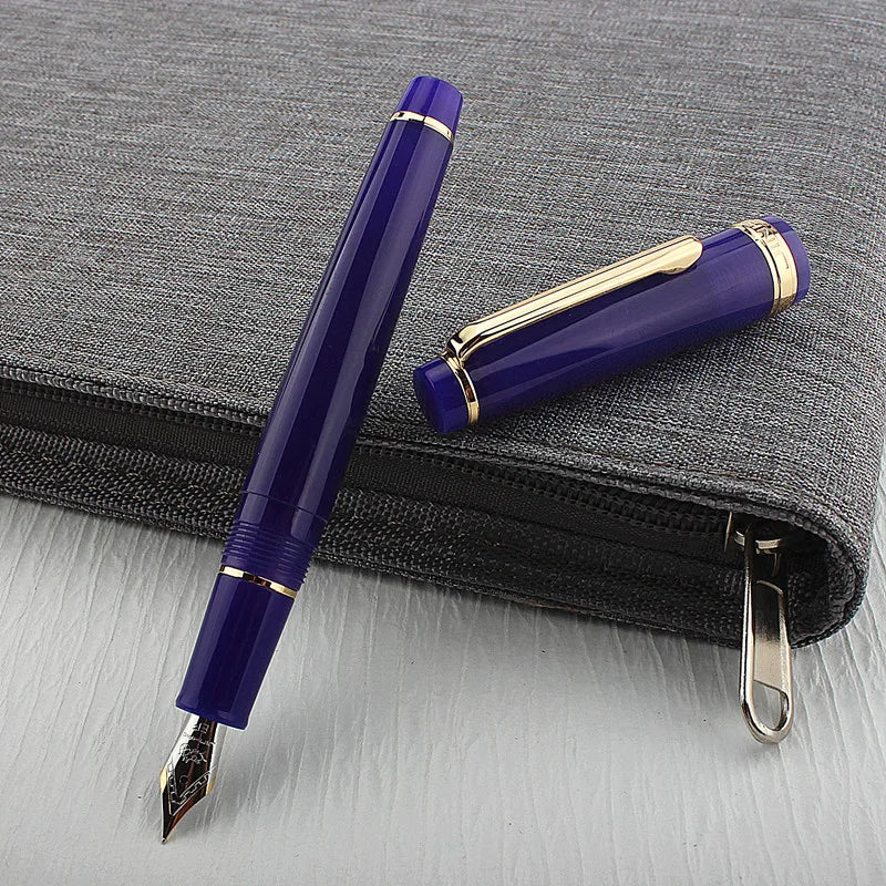 Jinhao 82 Porcelain White Fashion Colour Business Office Student School Stationery Supplies Fine Nib Fountain Pen New Quake 82-6 EF 0.38MM
