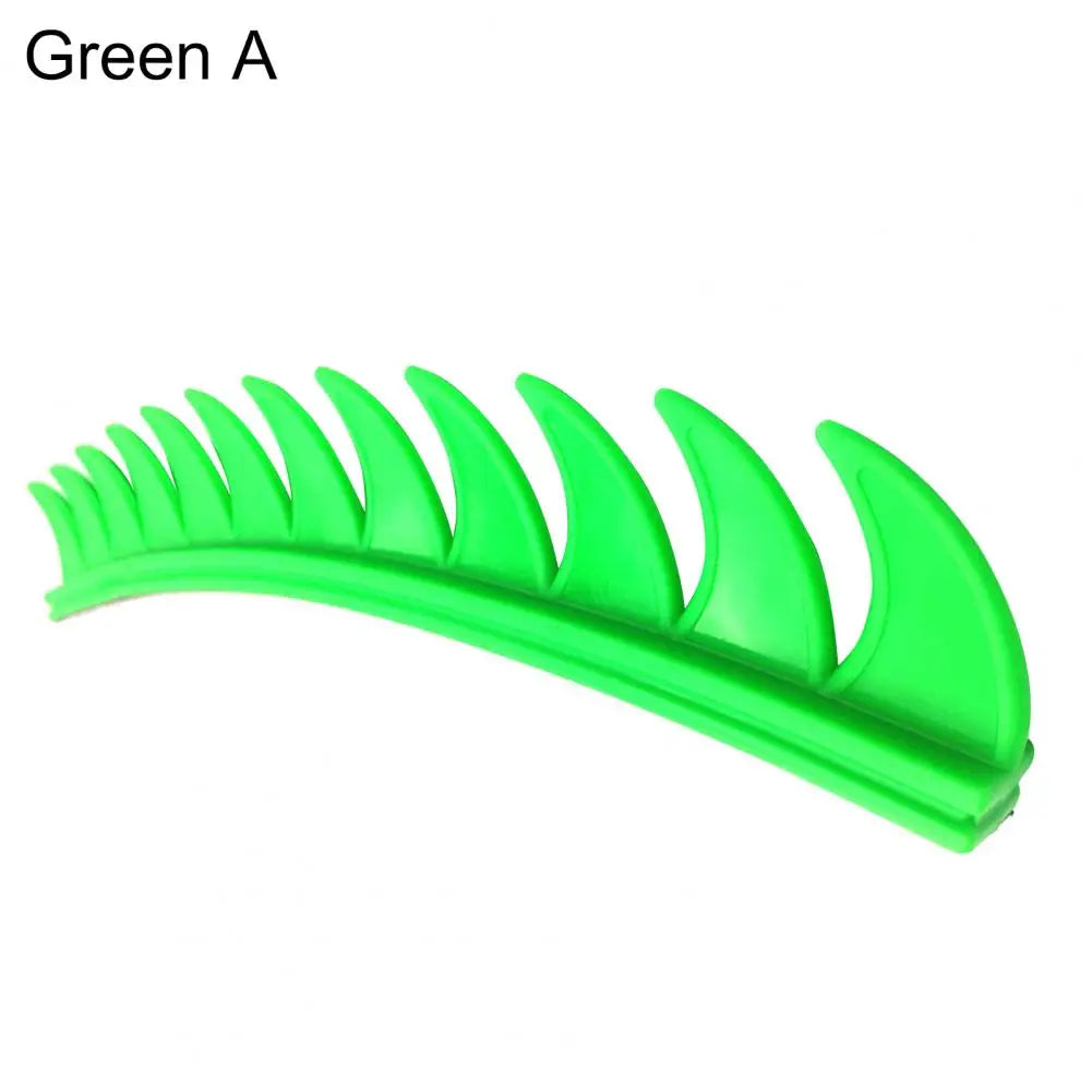 Universal Motorcycle Modified Helmet Sticker Personalized Cockscomb Horns Decal Quake Green A