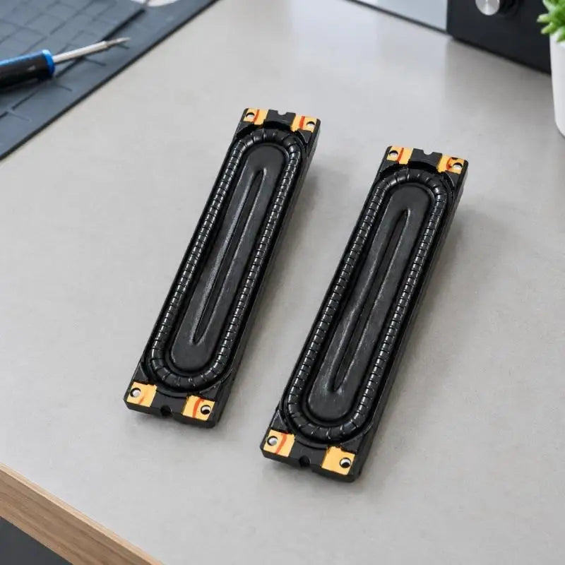 Black Replacement Speakers for UA40D5000PR Television, Left and Right Speaker Pair with Corner Mounting Holes on Each ABS K1KF Quake