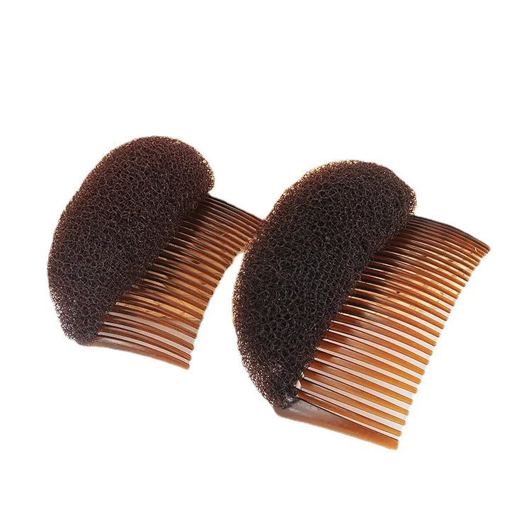 New Women Bun Maker Braid Hair Padding DIY Hair Bump Up Sponge Princess Head Foam Pad Insert Wedding for Hair Styling Tool Quake