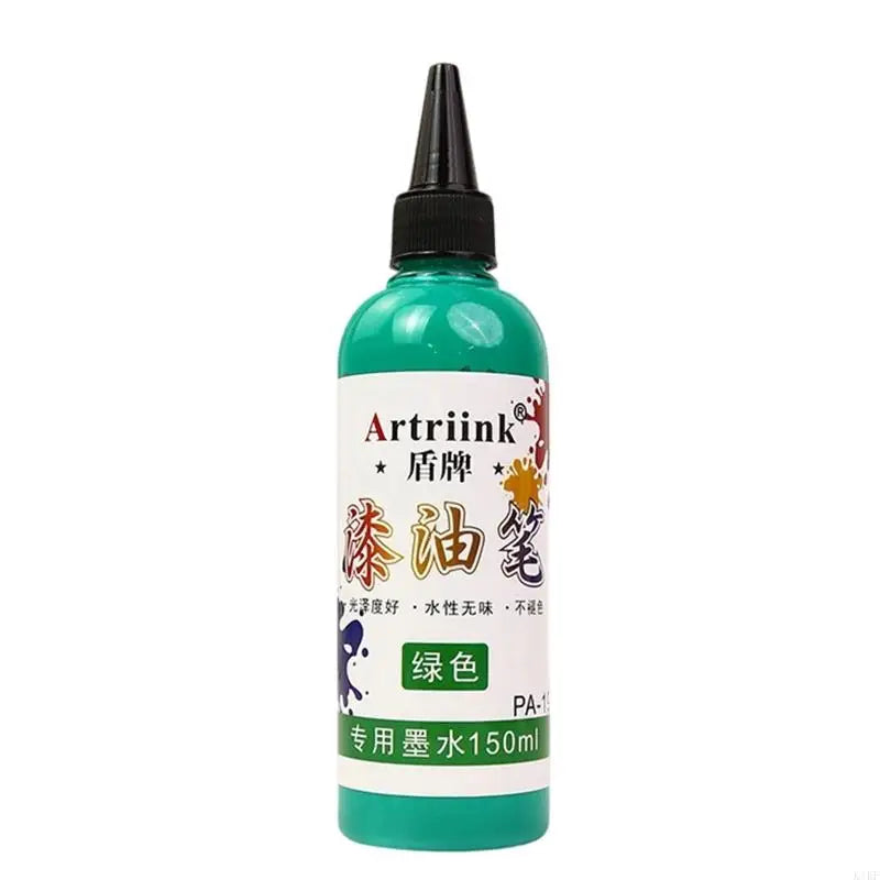 Professional Tombstone Touch Up Paint Inks Waterproof Sunproof Monument Restoration Inks For Gravestones And Ceramic K1KF Quake 150ml green CN