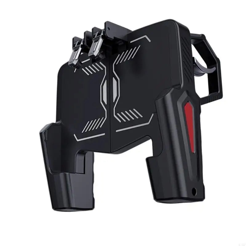 Mobile Gaming Phone Grip Controller with Upper Press Tab, Mount-Style Phone Holder, ABS Handheld Gamepad for Cellphone K1KF Quake