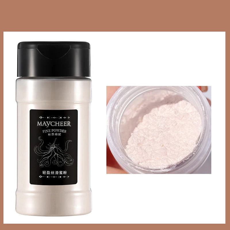 Oil Control Loose Powder Can Reduce Pores and Fine Lines, With a Long-lasting Matte Effect and Natural Facial Makeup Powder Quake skin