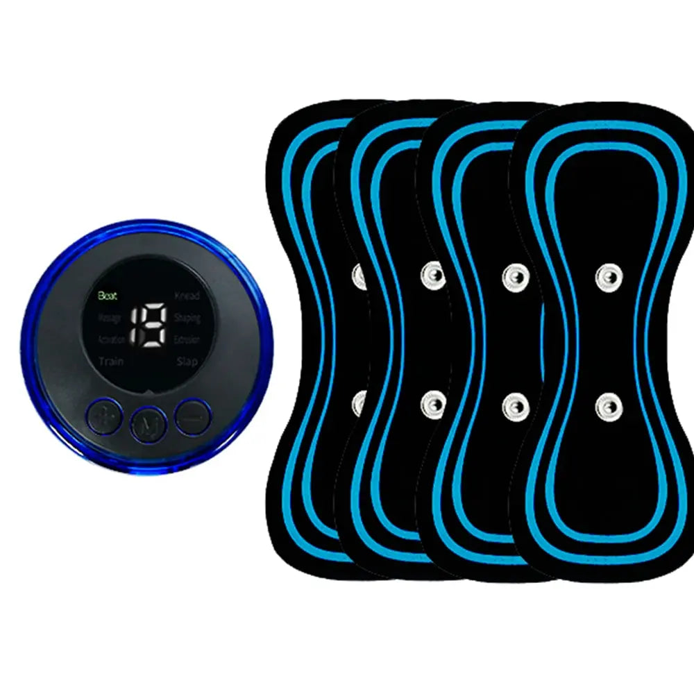 2/3/4 Pcs Smart Electric Neck Massager Set Cervical Patch 8 Modes 19 Levels Intensity Home Use Massage Tools for Relieve Fatigue Quake